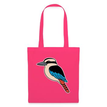 Kookaburra - Lachender Hans - Stoffbeutel - Azalea - Vorne
