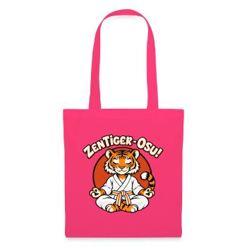 ZenTiger-Osu Taijutsu Cartoon - Stoffbeutel - Azalea - Vorne