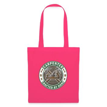 Von Hand gefertigtes Holzbearbeitungsabzeichen Geschenk - Stoffbeutel - Azalea - Vorne