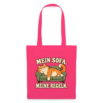 Mein Sofa, meine Regeln - Lustige Katze - Stoffbeutel - Azalea - Vorne