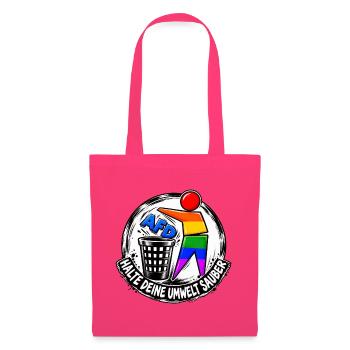 Regenbogenheld Reinigung - Stoffbeutel - Azalea - Vorne