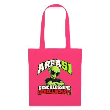 Area 51 – Geschlossene Gesellschaft - Stoffbeutel - Azalea - Vorne