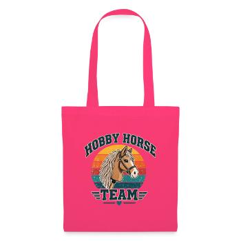 Hobby Horse Team Vintage Retro - Stoffbeutel - Azalea - Vorne