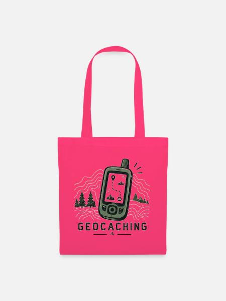 Geocaching GPS-Abenteuer - Stoffbeutel - Azalea