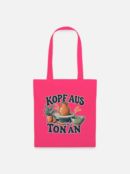 Kopf Aus Ton An - Stoffbeutel - Azalea