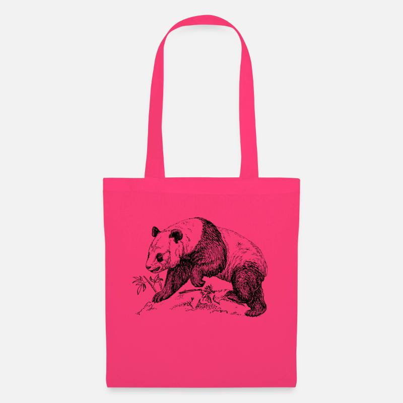 Panda Bär - Stoffbeutel - Azalea