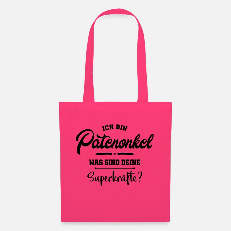 patenonkel spruch superkraefte - Stoffbeutel - Azalea