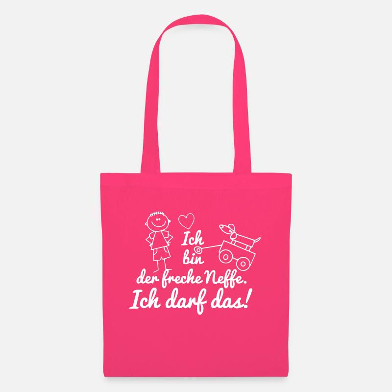 Ich bin der freche Neffe ich darf das - Stoffbeutel - Azalea