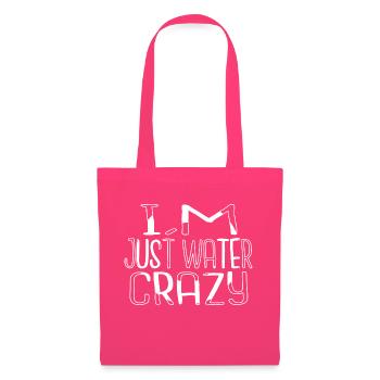 Équipe de natation Triathlon Apnée Geek Nageur Sports - Sac en tissu - rose azalée - Devant