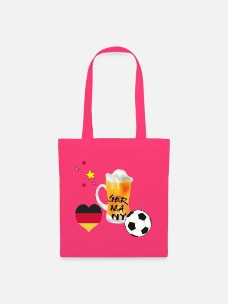 Fußballfan - Stoffbeutel - Azalea