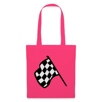 Zielflagge, Racing - Stoffbeutel - Azalea - Vorne