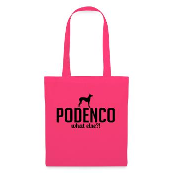 PODENCO what else - Stoffbeutel - Azalea - Vorne
