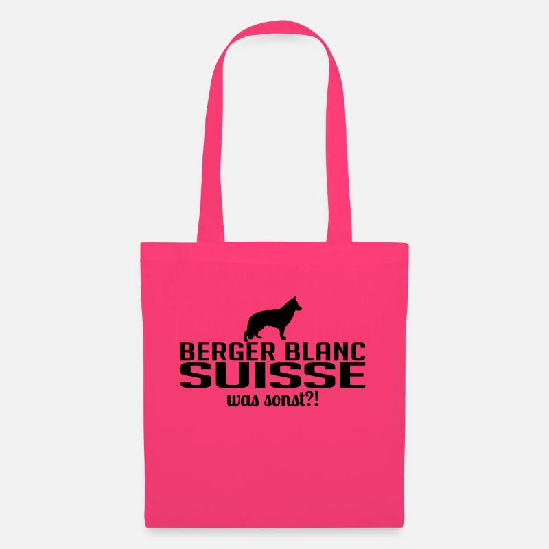 BERGER BLANC SUISSE was sonst - Stoffbeutel - Azalea