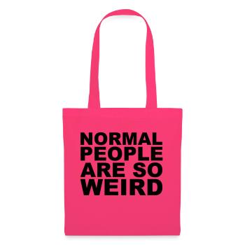Normal People Are Weird - Tote Bag - azalea - Front