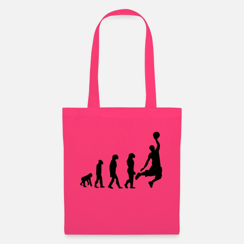 Basketball Evolution - Stoffbeutel - Azalea