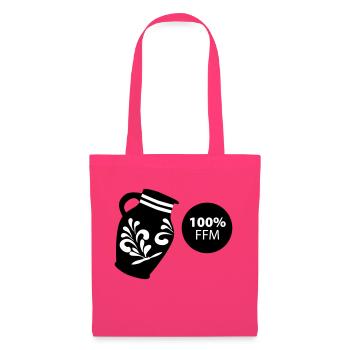 Bembel 100% FFM #069 #FrankfurtLiebe #FFMoriginal - Tote Bag - azalea - Front