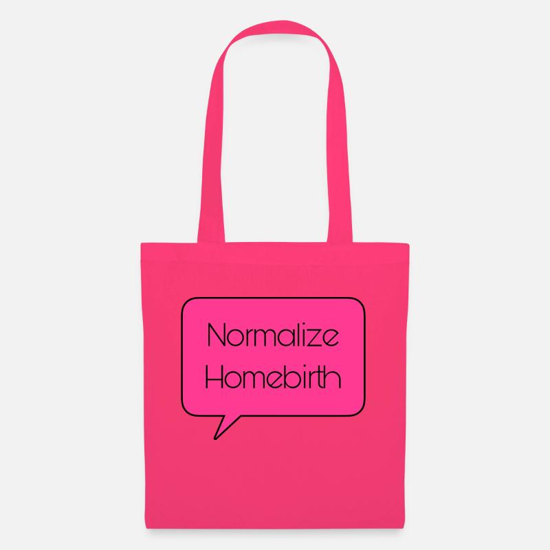 Normalize homebirth - Stoffbeutel - Azalea