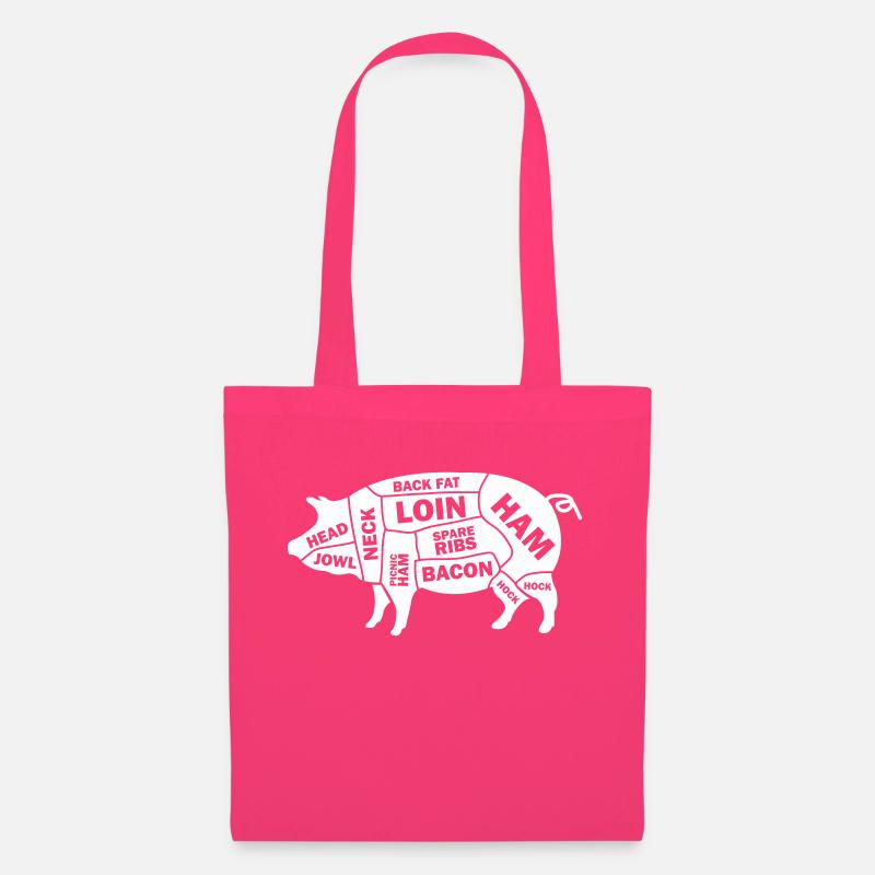 Pig Schwein - Stoffbeutel - Azalea