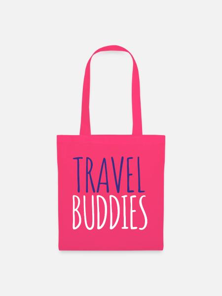 Reise Buddies - Stoffbeutel - Azalea