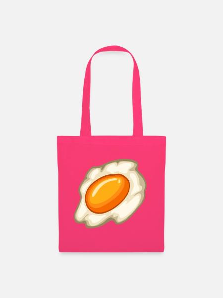 Sunny Fried Egg Illustration - Stoffbeutel - Azalea