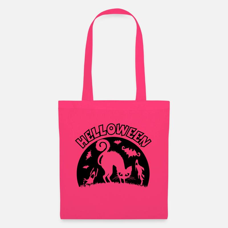 Helloween01 - Sac en tissu - rose azalée