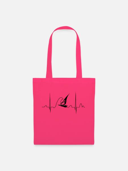 Windsurfer ECG - Tote Bag - azalea