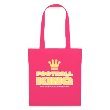 Football King Crown Graphic - Tote Bag - azalea - Front