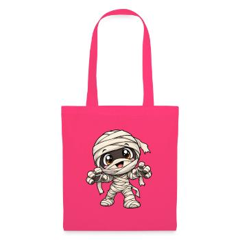 Mumie Kawaii Style – Süßes Halloween Motiv - Stoffbeutel - Azalea - Vorne
