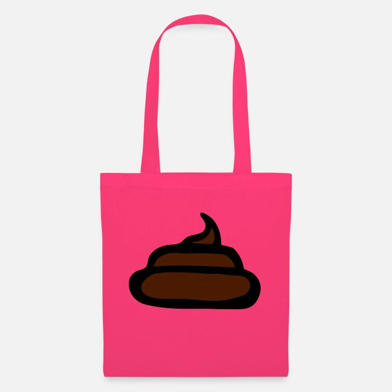 Scheiße poo poop shit crap fun design - Stoffbeutel - Azalea
