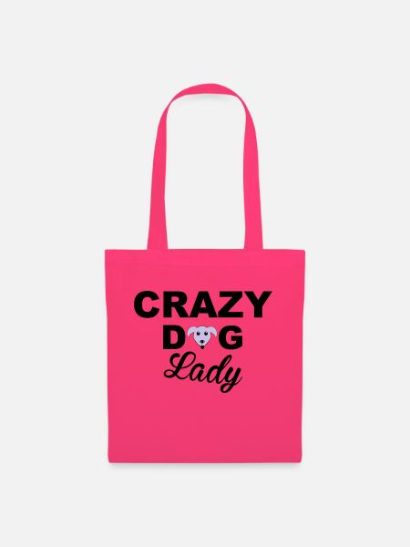 Dog Lady - Tote Bag - azalea