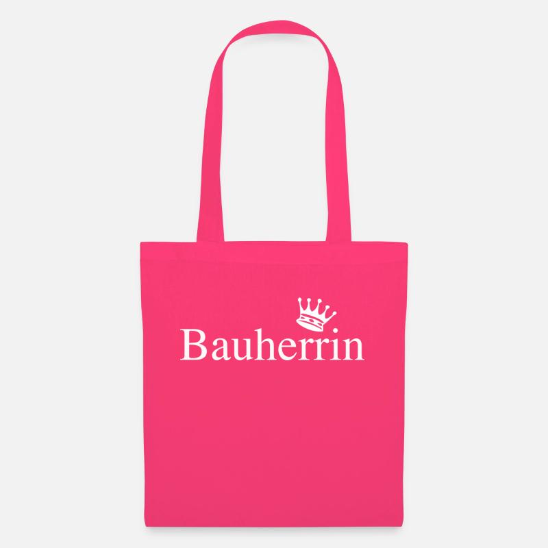 Bauherrin - Stoffbeutel - Azalea