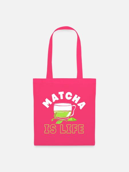 Matcha Tee - Stoffbeutel - Azalea