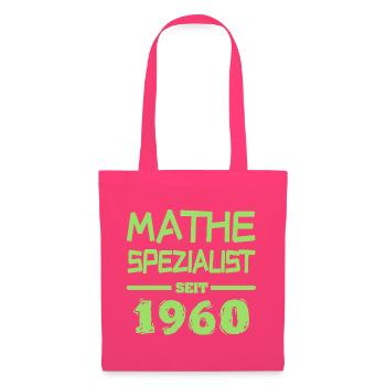 Math 1960 - Sac en tissu - rose azalée - Devant