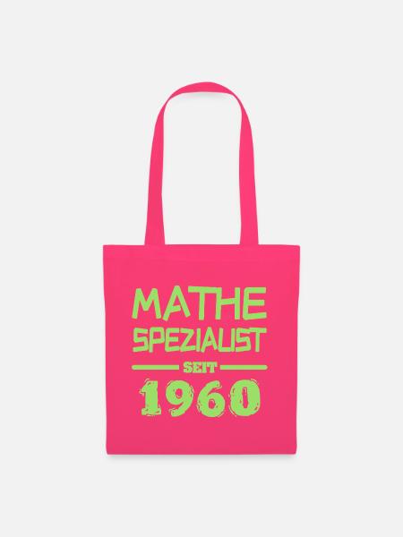 Mathe 1960 - Stoffbeutel - Azalea