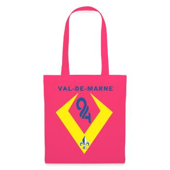 Val de Marne - Sac en tissu - rose azalée - Devant