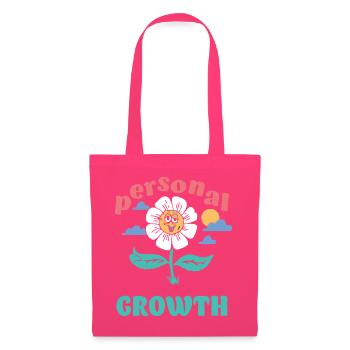 Personal Growth Daisy - Tote Bag - azalea - Front