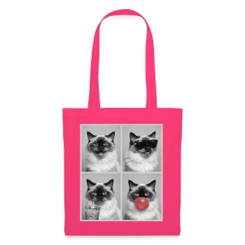 Katzen Himalaya Katze - Stoffbeutel - Azalea - Vorne