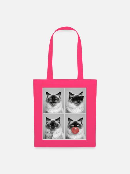 Katzen Himalaya Katze - Stoffbeutel - Azalea