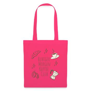 Ruhiger Morgen Kaffee Club - Stoffbeutel - Azalea - Vorne