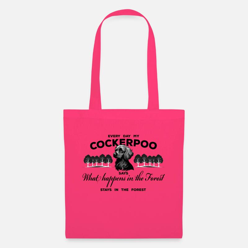 Cockerpoo - Fun Design - Stoffbeutel - Azalea