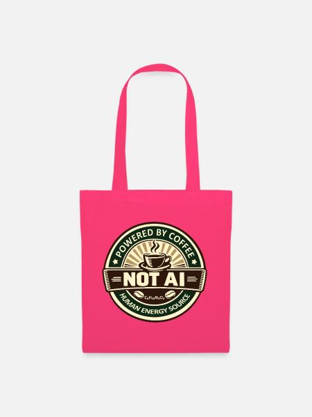 Powered by Coffee - Stoffbeutel - Azalea