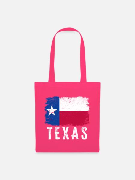 Texas State Flag gezeichnet Vintage Texas, USA - Stoffbeutel - Azalea
