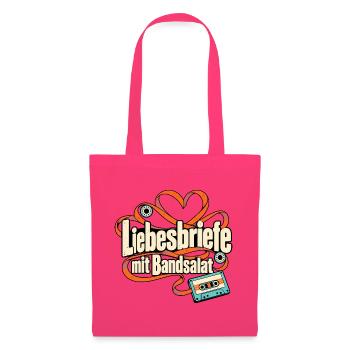 Kassette Mixtape Kassettennostalgie Musikfan - Stoffbeutel - Azalea - Vorne