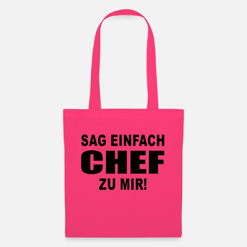 chef boss - Stoffbeutel - Azalea