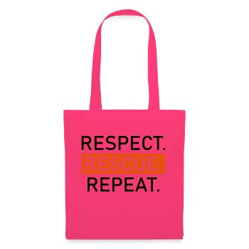 le bien-être des animaux - Sac en tissu - rose azalée - Devant