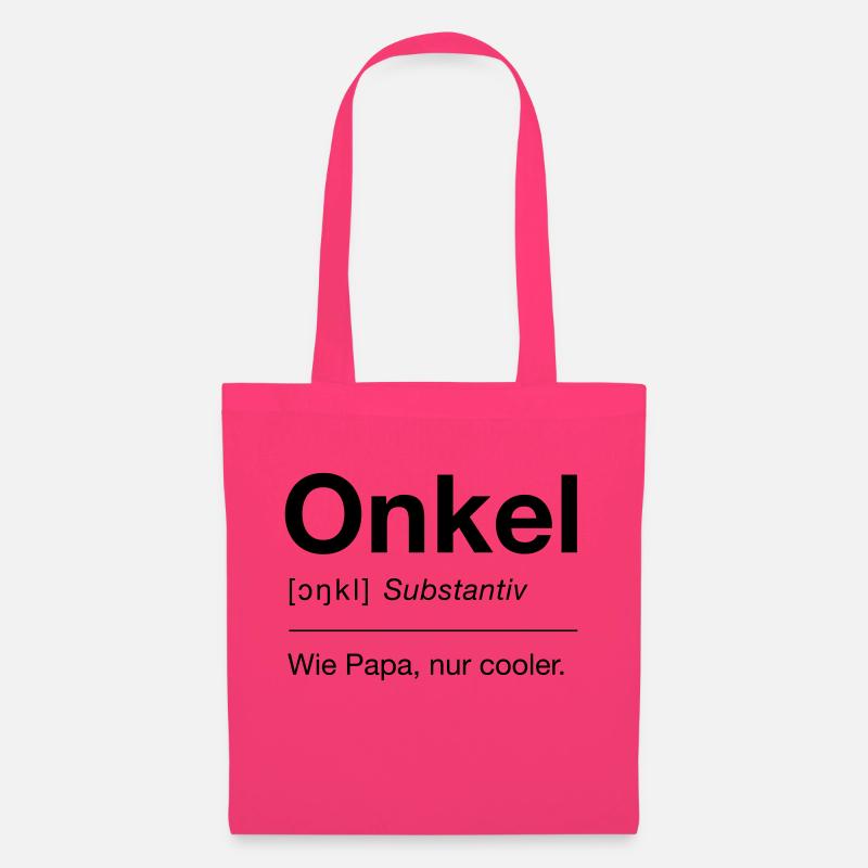 Onkel - Stoffbeutel - Azalea