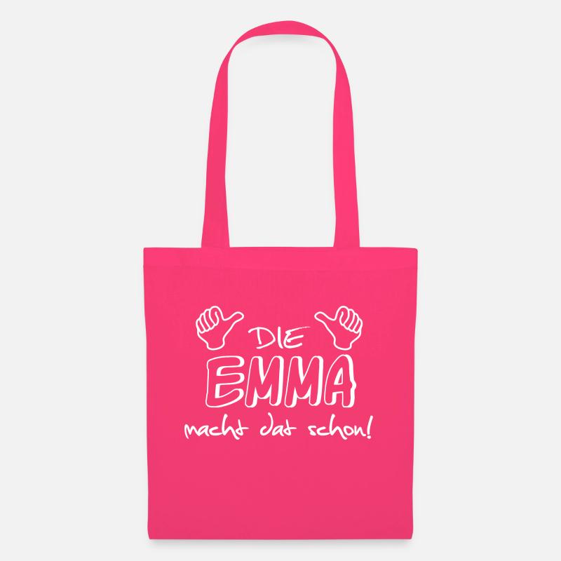 emma - Stoffbeutel - Azalea