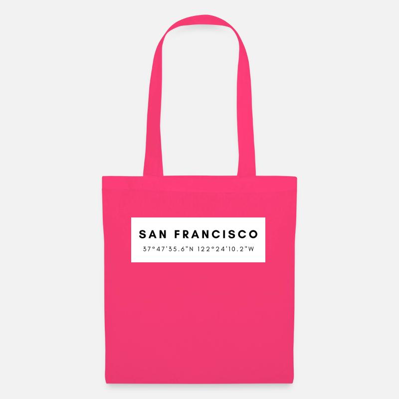 San Francisco Souvenirs - Stoffbeutel - Azalea