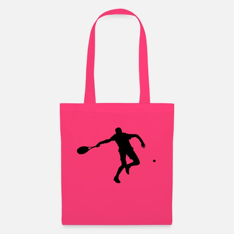 tennis player - Stoffbeutel - Azalea