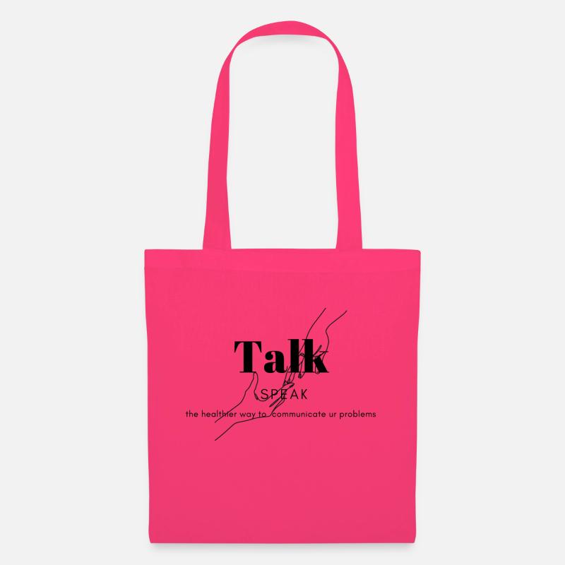 Talk - Stoffbeutel - Azalea